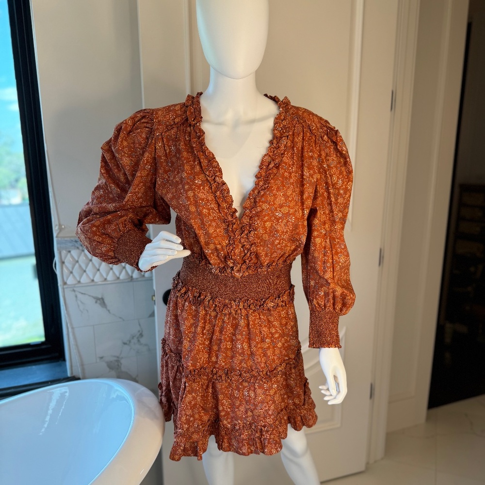 House of Harlow 1960 by Nicole Richie, Size L, Wallis Rust